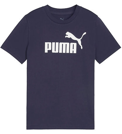 Puma Stuttermabolur - Nei. 1 Lógó - Nýtt Dökkblátt