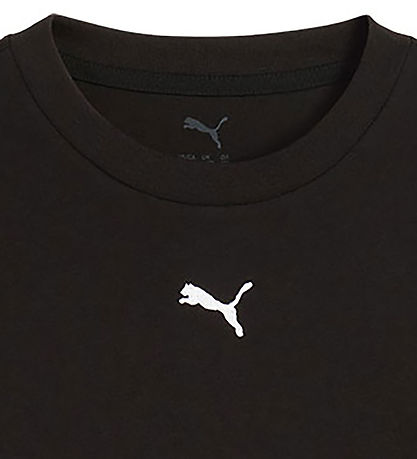 Puma Stuttermabolur - Ace Boxy - Black