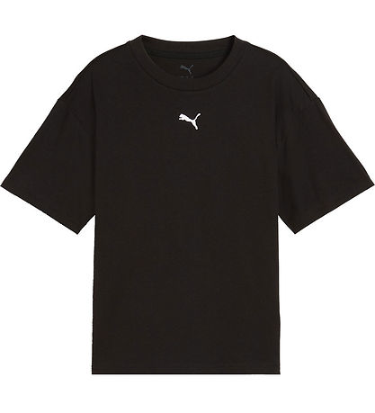 Puma Stuttermabolur - Ace Boxy - Black