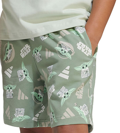 adidas Performance Shorts Set - LK SW MNDO - Lingrn/Cybemt