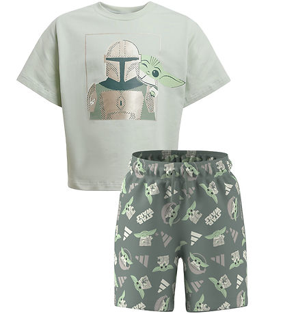 adidas Performance Shorts Set - LK SW MNDO - Lingrn/Cybemt