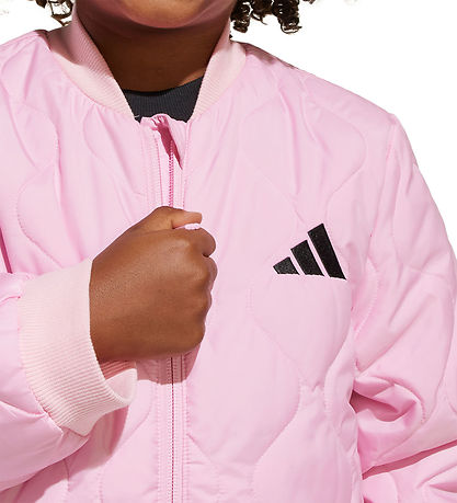 adidas Performance Vadderad jacka - LK LT PAD JKT- Trupnk/Svart