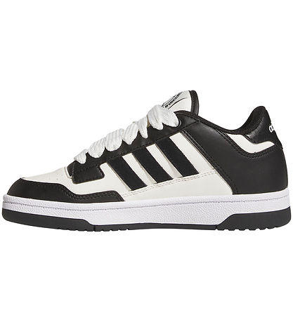 adidas Performance Shoes - Rapid Court Low J - Cblack/Clowhi/Ftw