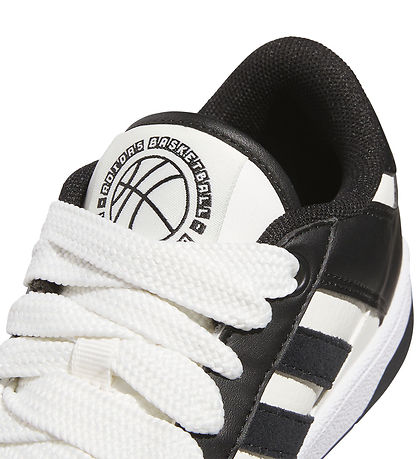 adidas Performance Shoes - Rapid Court Low J - Cblack/Clowhi/Ftw
