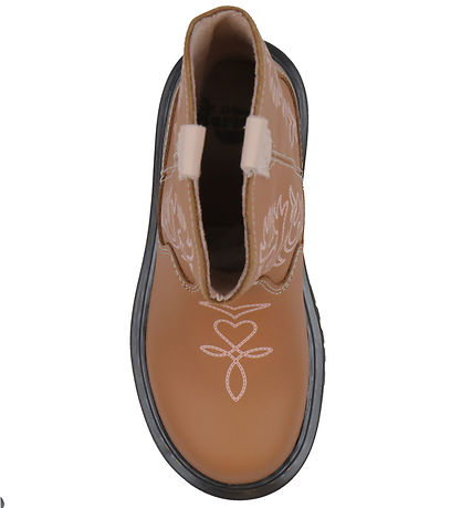 Dr. Martens Kängor - Strixton J - Dark Tan Classic+ Nappa