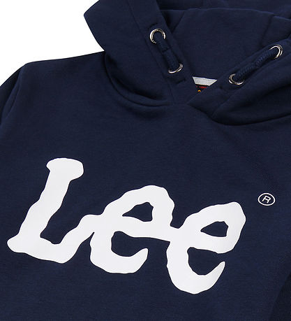 Lee Kapuzenpullover - Wackelig - Navy Blazer m. Logo