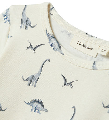 Lill Atelier Bluse - Turteltaube/Dino