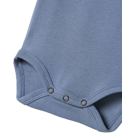 Lil' Atelier Bodysuit L/æ - NbmGeo - Troposphere/Solid
