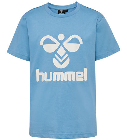 Hummel T-paita - hmlTres - Jäkälä Blue