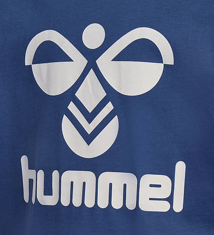 Hummel Stuttermabolur - hmlTres - True Dökkblátt