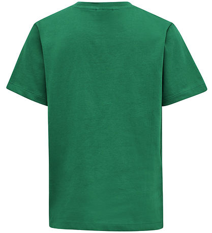 Hummel Stuttermabolur - hmlTres - Pepper Green