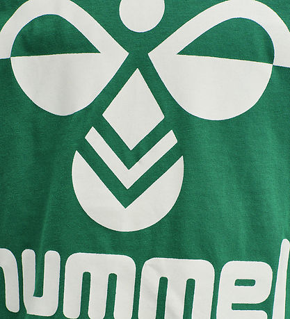 Hummel Stuttermabolur - hmlTres - Pepper Green