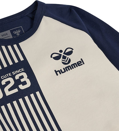 Hummel Samfella l/e - hmlStripy - Black Iris