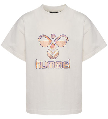 Hummel Stuttermabolur - hmlSwirly - Marshmallow