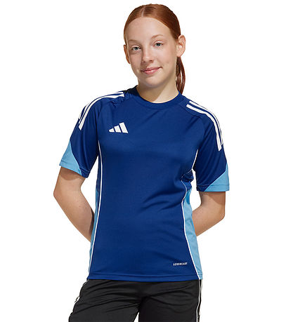 adidas Performance Stuttermabolur - Tiro25C TR - Royblu/Blubrs