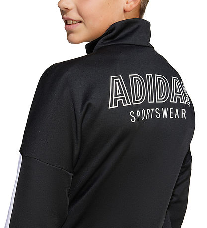 adidas Performance Cardigan - J HOT TTOP - Black/White