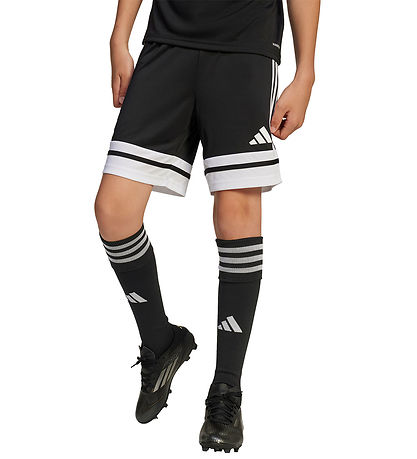 adidas Performance Shorts - SQUA25 SHO Y - Schwarz/Weiß