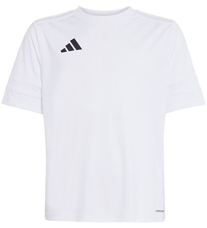 adidas Performance Stuttermabolur - SQUA25 JSY Y - Hvítt/Svart