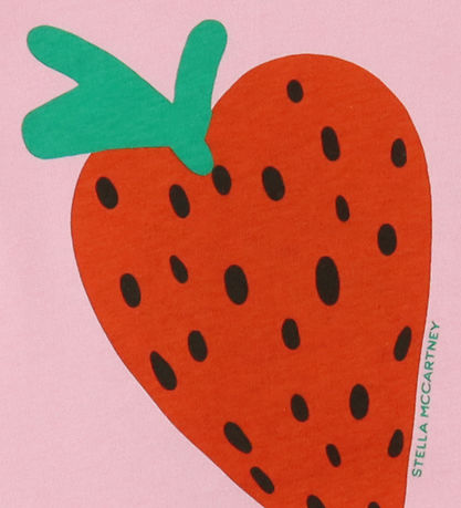 Stella McCartney Kids Stuttermabolur - Bleikt