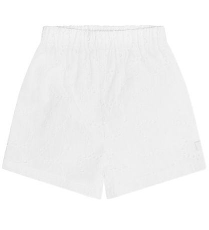 That's Mine Shorts - Iris - Brilliant White w. Pointelle