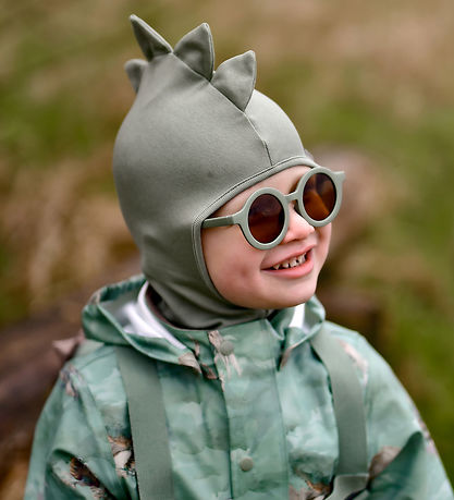 Mikk-Line Balaclava - 2-layer - Green Bay w. Dino Attacks