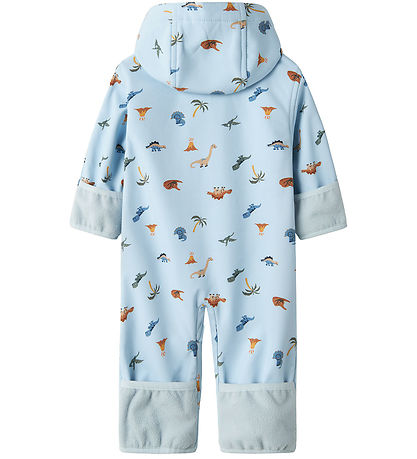 Name It Softshell Suit w. Fleece - NbmAlfa08 - Skyway/Mini Dino