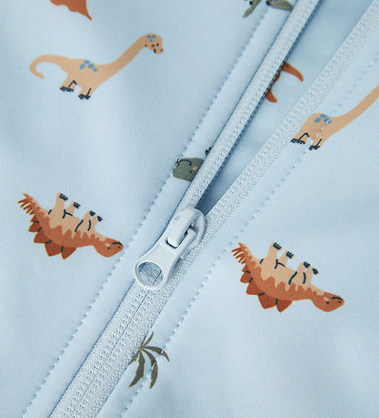 Name It Softshell Suit w. Fleece - NbmAlfa08 - Skyway/Mini Dino