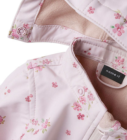 Name It Softshelloverall m. Fleece - NbfAlfa08 - Mauve Krita m. 