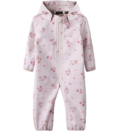 Name It Softshelloverall m. Fleece - NbfAlfa08 - Mauve Krita m. 