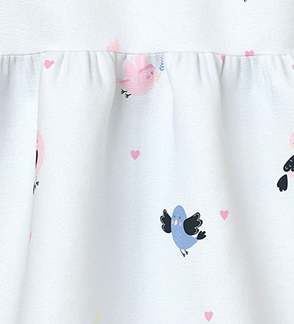Name It Kleid - NbfVandora - Bright White/Birds