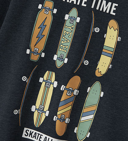 Name It Sweatshirt - NmmValexander - Navy Blazer/Skateboard