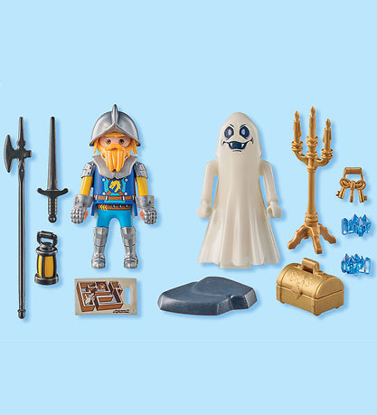 Playmobil Novelmore - Ghost And Novelmore Knight - 71797 - 18