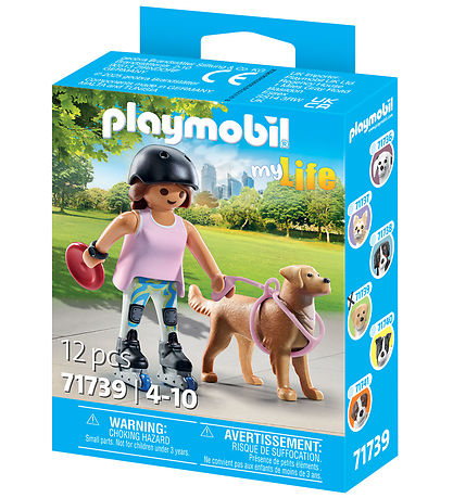 Playmobil My Life - Skautahlaupari M. Retriever - 71739 - 12 Par