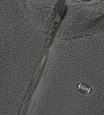 Name It Fleece Jacket - NkmMonico - Teddy - Mockingbird