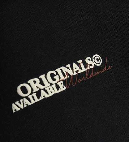 Jack & Jones Kapuzenpullover - JorIslington - Schwarz. Print