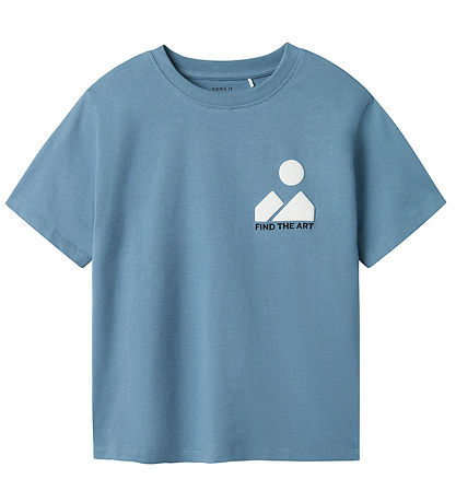 Name It T-shirt - NkmDetem - Spring Lake w. Print