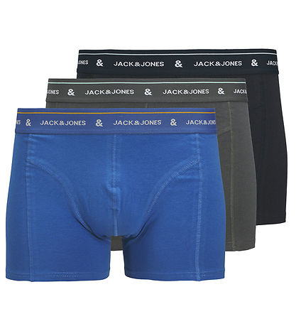 Jack & Jones Boxers - 3-Pack - JacRon - Sky Captain/Lapis b