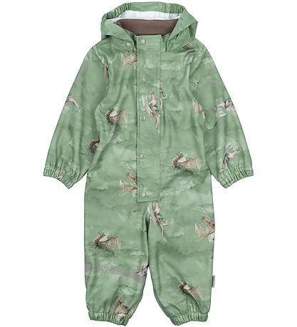 Mikk-Line Regenkleidung - PU - Recycelt - Green Bay m. Drachen
