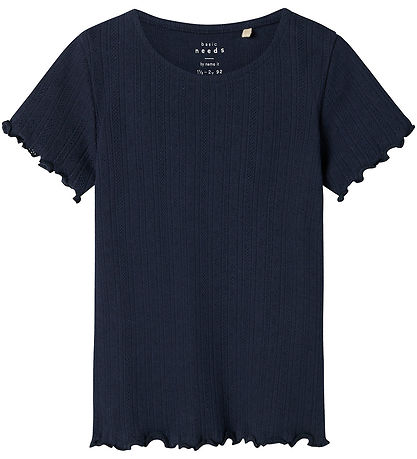 Name It Stuttermabolur - NmfVilke - Dökkblátt Blazer M. Mynsturp