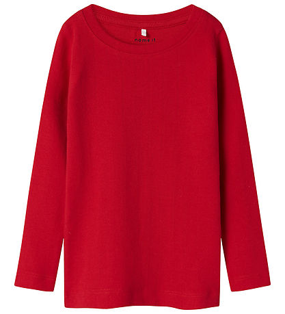 Name It Stuttermabolur - NmfDagnes - Chinese Red M. Mynsturprjón