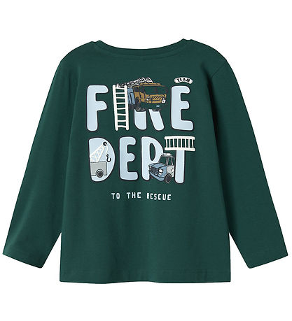 Name It T-shirt - NmmDrew - Forest Biome w. Print
