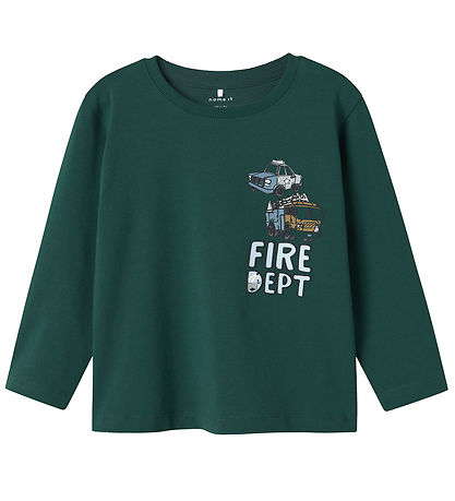 Name It T-shirt - NmmDrew - Forest Biome w. Print