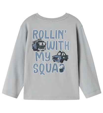 Name It T-shirt - NmmDrew - Quarry w. Print