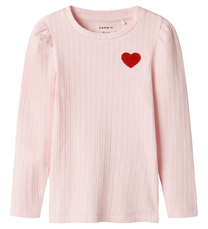 Name It Blouse - Rib - NmfDlove - Ballerina w. Pointelle