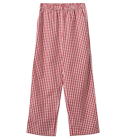 Sofie Schnoor Trousers - Abigailesy High Waist - Red