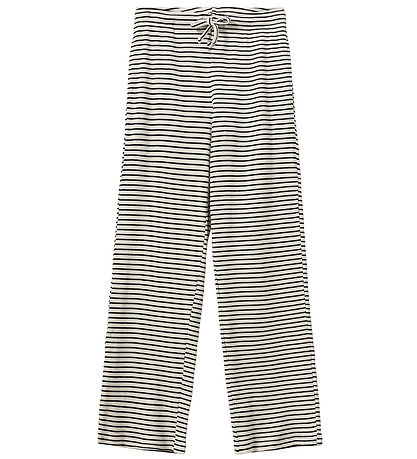 Sofie Schnoor Trousers - Rib - Abigalesy - Black Striped