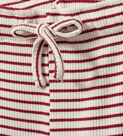 Sofie Schnoor Byxor - Rib - Abigail - Röd Striped