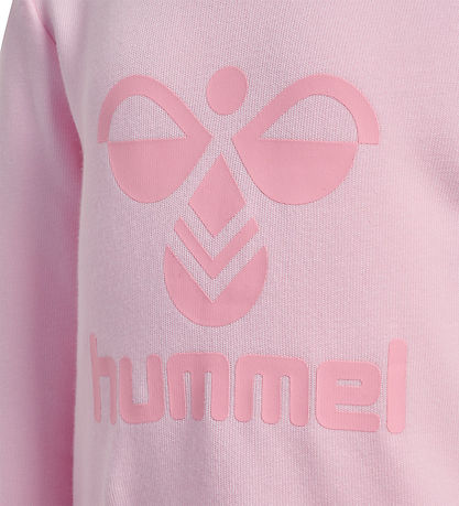 Hummel Set - hmlArine Crewsuit - Pink-A-Boo