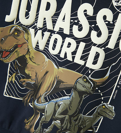 Name It Sweatshirt - NmmFor Jurassic - Navy Blazer