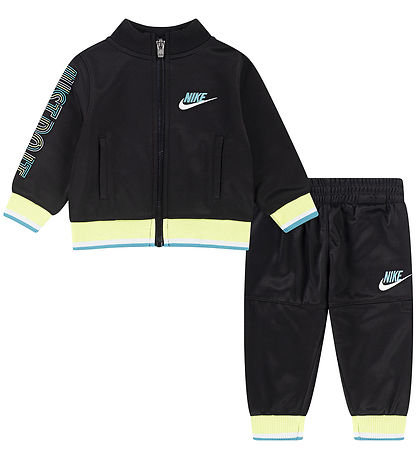 Nike Träningsset - Cardigan/Byxor - Svart